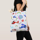 Flugzeuge, Hubschrauber und Balloons Tasche (Von Nahem)