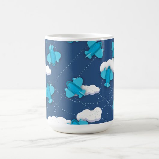 Flugzeuge Kaffeetasse (Mittel)
