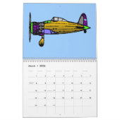 Flugzeuge Kalender (Mär 2026)