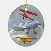 FLUGZEUGE KERAMIK ORNAMENT (Links)