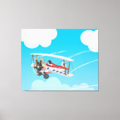 Flugzeuge Leinwanddruck (Vorderseite)