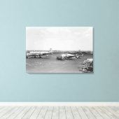 Flugzeuge Leinwanddruck (Insitu (Holzboden))