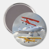 FLUGZEUGE MAGNET (Vorderseite/Rückseite)