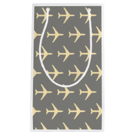 Flugzeuge mit blass gelbem Flugzeug Kleine Geschenktüte