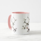 Flugzeuge mit niedlicher Tasse (Vorderseite Links)