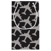 Flugzeuge mit schwarzgrauem Flugzeug Pilot Flugzeu Kleine Geschenktüte (Rückseite)