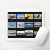Flugzeuge Mousepad (Mit Mouse)