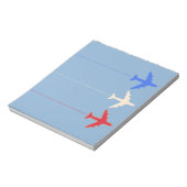 Flugzeuge Notizblock (Rotiert)