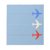Flugzeuge Notizblock (Vorderseite)