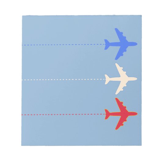 Flugzeuge Notizblock (Vorderseite)