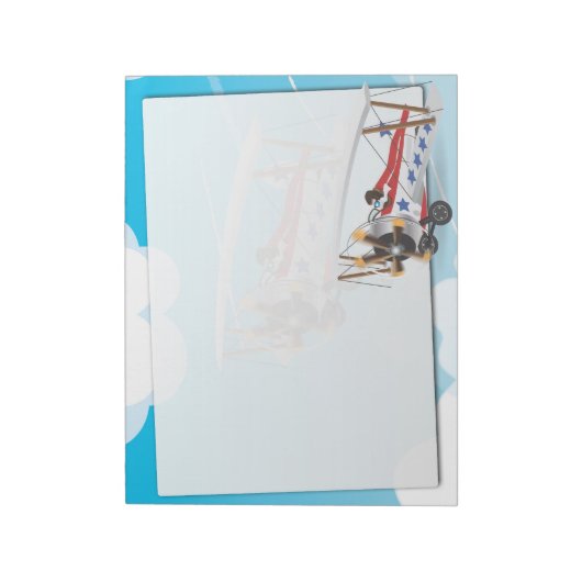 Flugzeuge Notizblock (Rotiert)