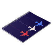 Flugzeuge Notizblock (Linke Seite)