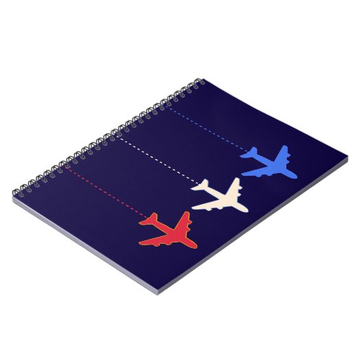 Flugzeuge Notizblock (Linke Seite)