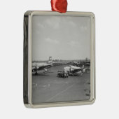 Flugzeuge Ornament Aus Metall (Rechts)