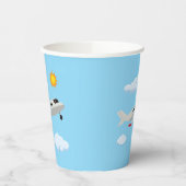 Flugzeuge Party Collection! Pappbecher (Links)