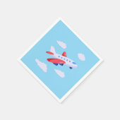 Flugzeuge Party Collection! Serviette (Ecke)