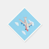 Flugzeuge Party Collection! Serviette (Ecke)