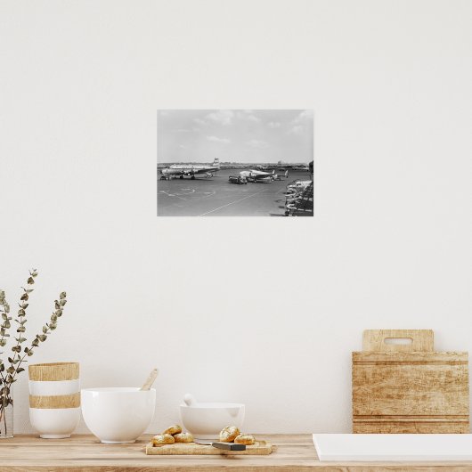 Flugzeuge Poster (Küche)