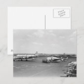 Flugzeuge Postkarte (Vorne/Hinten)