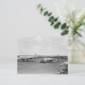Flugzeuge Postkarte (Stehend Vorderseite)