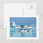 FLUGZEUGE POSTKARTE (Vorne/Hinten)