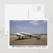 Flugzeuge.Postkarte Postkarte (Vorne/Hinten)