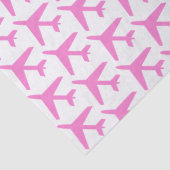 Flugzeuge rosa Crew Seidenpapier (Detail)