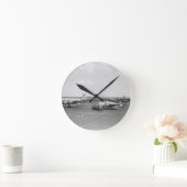 Flugzeuge Runde Wanduhr (Zuhause)