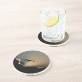 Flugzeuge Sandstein Untersetzer (Seite)