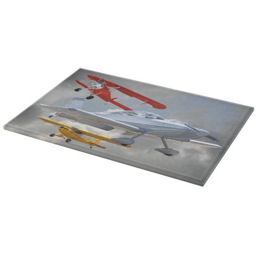 FLUGZEUGE SCHNEIDEBRETT (Ecke)