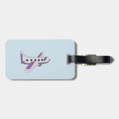 Flugzeuge so fliege ich gepäckanhänger (Rückseite horizontal)