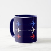 Flugzeuge Tasse (Vorderseite Links)