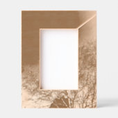 Flugzeuge und Bäume Geätzte Rahmen (Vorderseite)