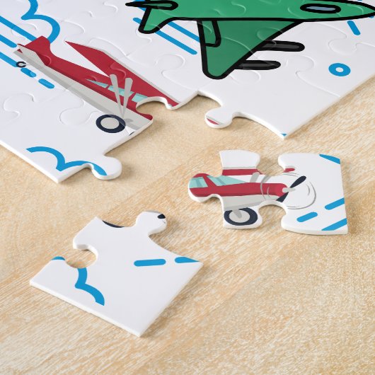 Flugzeuge und Hubschrauber Puzzle (Seite)