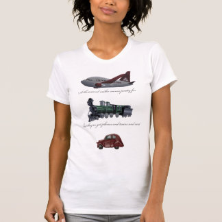 Flugzeuge und Züge und Autos T-Shirt