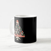 Flugzeuge Weihnachtsbaum Pilot Xmas Urlaubsfamilie Kaffeetasse (Vorderseite Links)