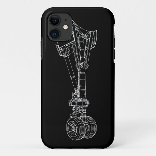 FlugzeugFahrgestell iphone 5 Fall Case-Mate iPhone Hülle (Rückseite)