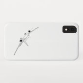 Flugzeugfarbige Abbildung Case-Mate iPhone Hülle (Rückseite (Horizontal))