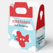 Flugzeugfavoriten (blau & rot) geschenkschachtel (Geöffnet)