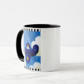 Flugzeugfliegen Tasse (Vorderseite Links)