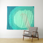 Flugzeugflug Wandteppich (Beispiel (Horizontal))