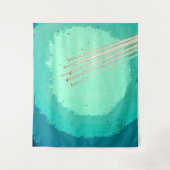 Flugzeugflug Wandteppich (Vorderseite)