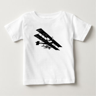 Flugzeugflugzeug-Flugmaschine Baby Romper T-shirt