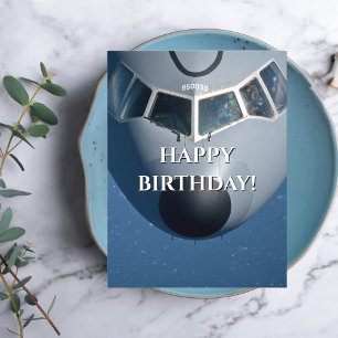 Flugzeugfotografie, Cooler Aviation Geburtstag Postkarte