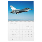 Flugzeugfotos Jetjäger Luftfahrt Pilot Spaß Kalender (Jan 2027)