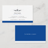 Flugzeugführer | Luftfahrt Visitenkarte (Vorne/Hinten)