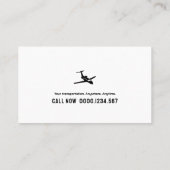 Flugzeugführer | Luftfahrt Visitenkarte (Rückseite)