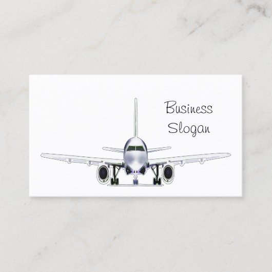 Flugzeugführer Visitenkarte (Vorderseite)