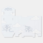 Flugzeugführerin Wertvoll Cargo Baby Dusche Geschenkschachtel (Ungefaltet)