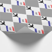 Flugzeuggiftwrap Geschenkpapier (Ecke)